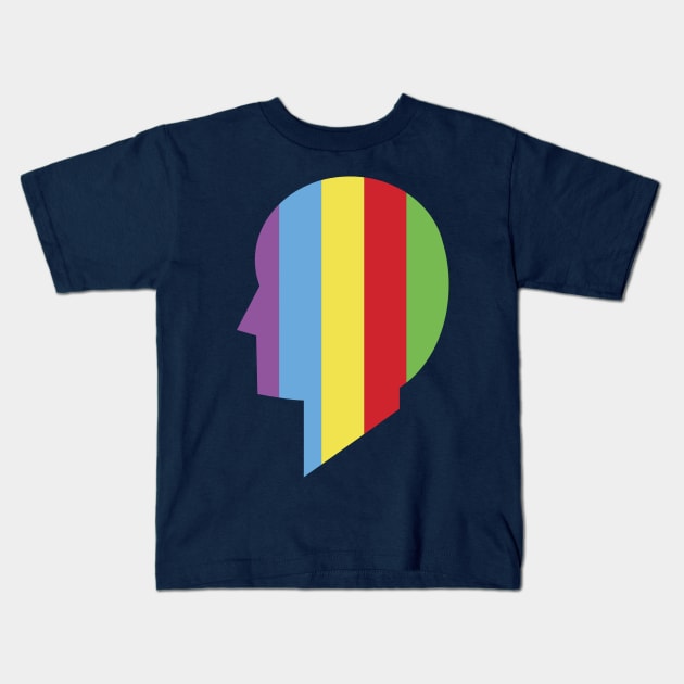 minimalist inside out 3 Kids T-Shirt by PWCreate